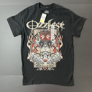 Ozzfest 2010 Ozzy Osbourne Graphic TShirt Black Men's Small NWT Music Rock Band